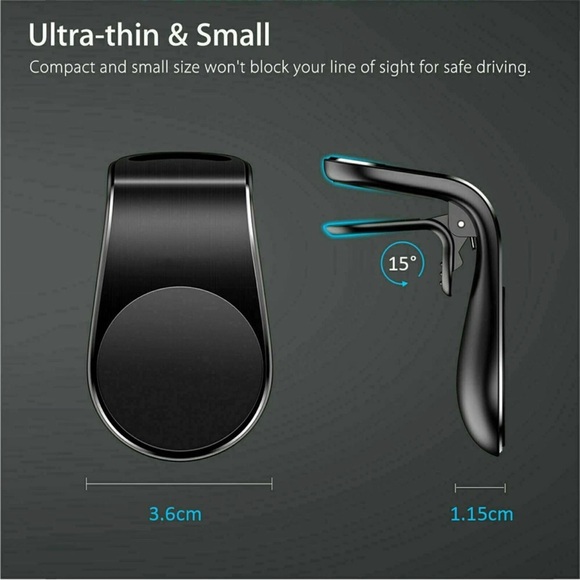Car Magnet Magnetic Air Vent Stand Mount Holder Universal For Mobile Cell Phone - Picture 2 of 11